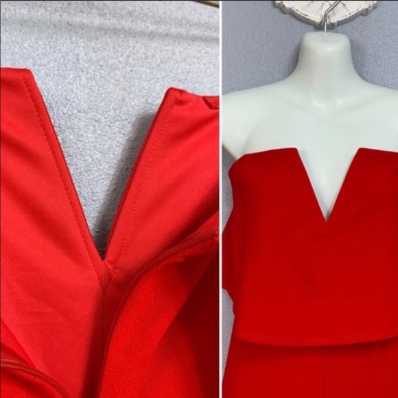 NWT Red Jumpsuit from Lulus - Picture 5 of 6